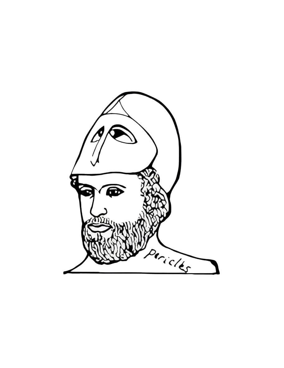 Perikles coloring page