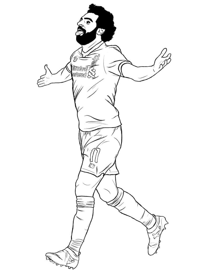 Printable Mohamed Salah