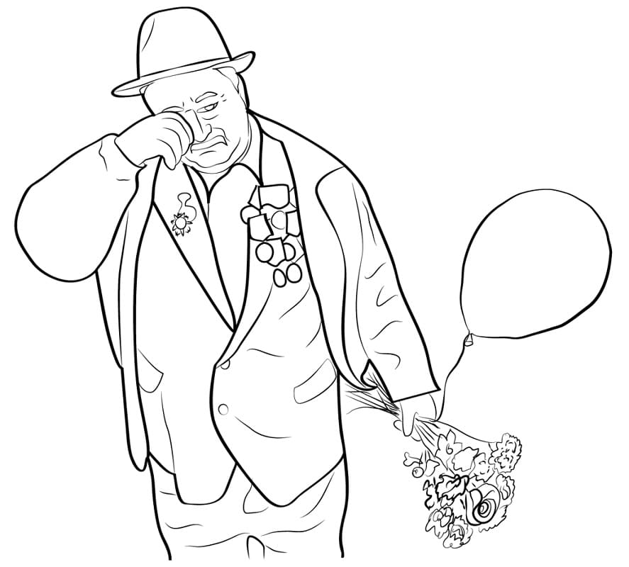 Russia Day coloring page