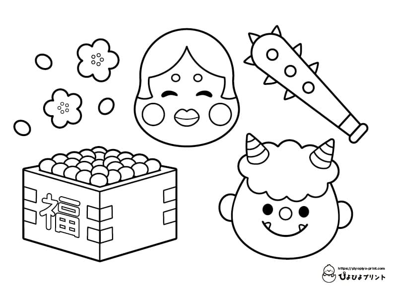 free japanese coloring pages