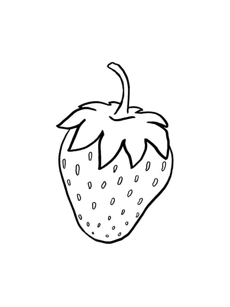 strawberry plant coloring pages