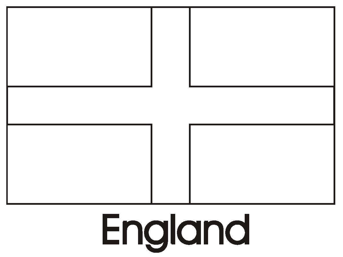 England Flag coloring page - Download, Print or Color Online for Free