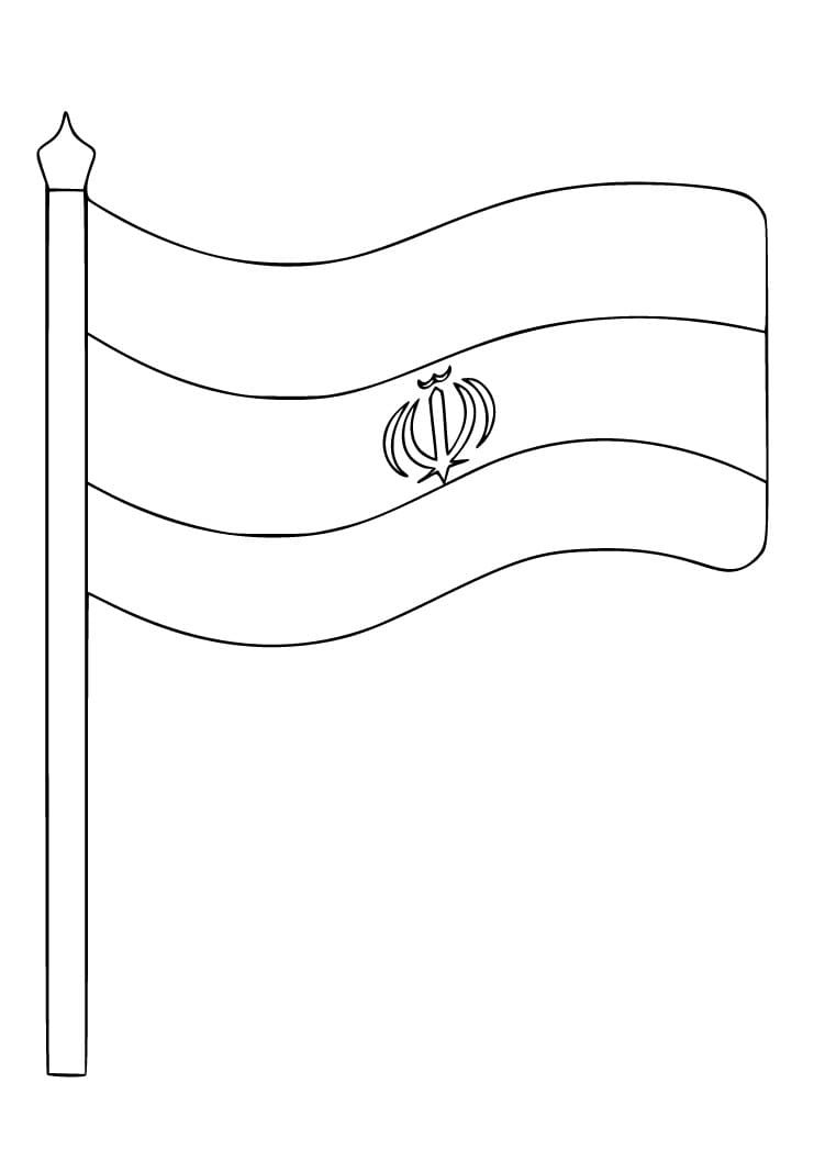 Free Printable Iran Flag coloring page - Download, Print or Color ...