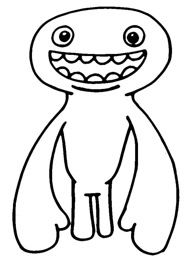 Happy Jumbo Josh coloring page