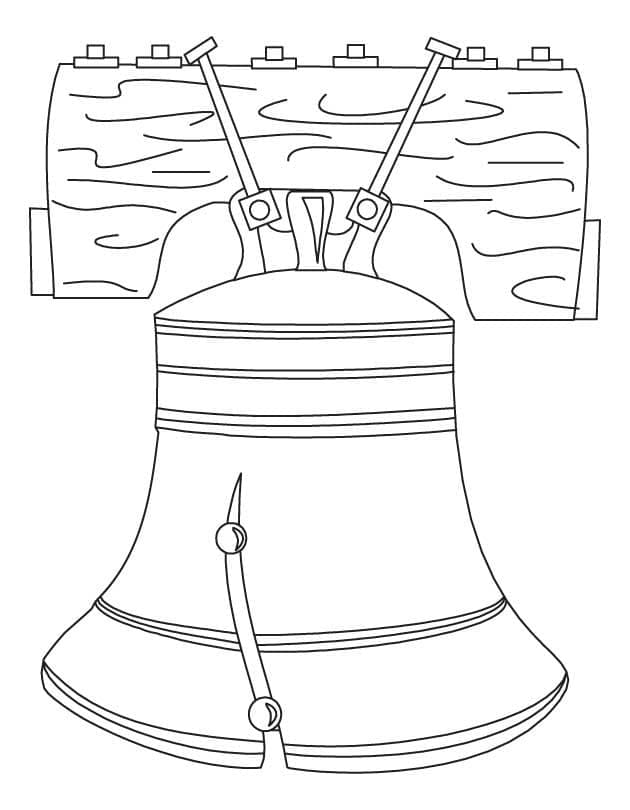 Liberty Bell Printable coloring page - Download, Print or Color Online ...