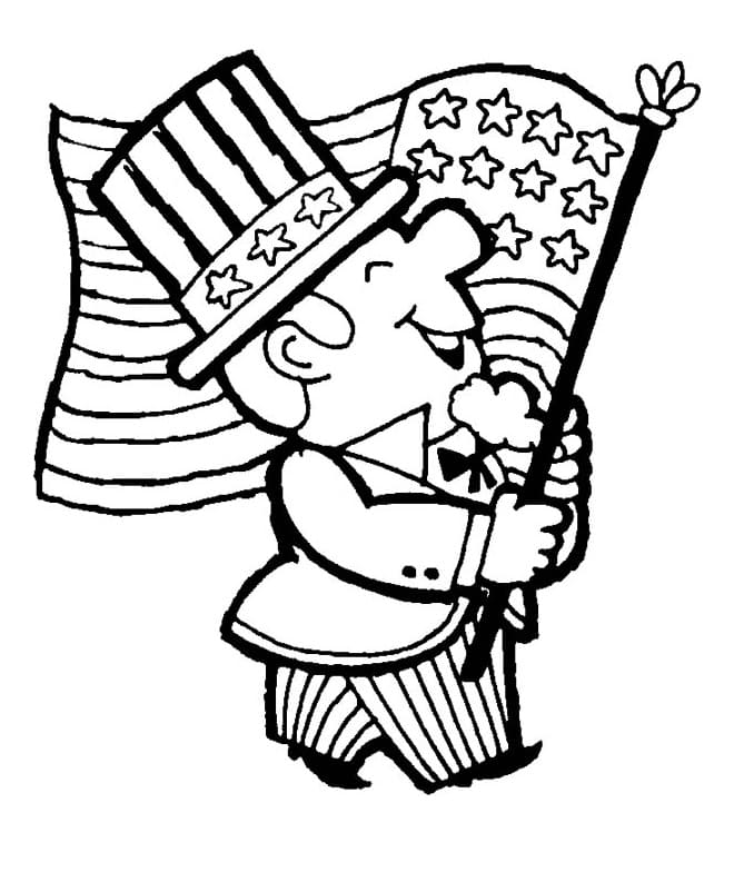 Memorial Day For Children coloring page - Download, Print or Color ...