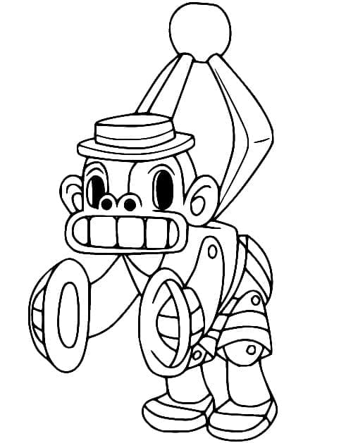 Mr. Chimes from Cuphead