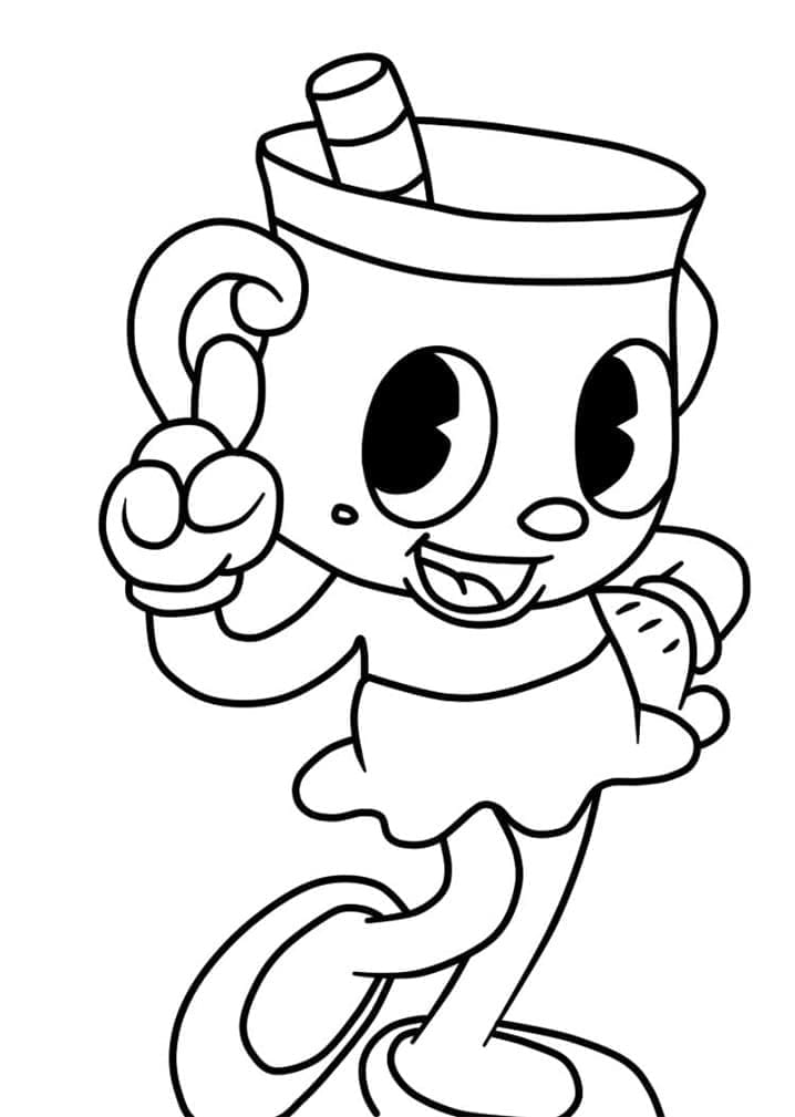 Ms. Chalice from Cuphead