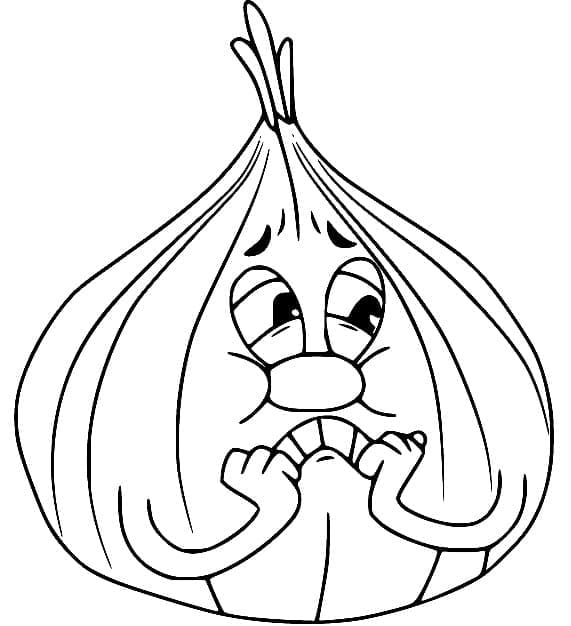 Ollie Bulb from Cuphead coloring page