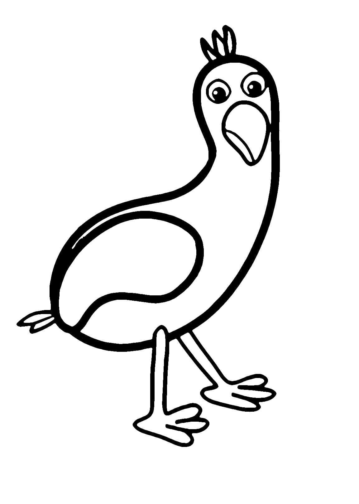 Garten of BanBan - Opila Bird Coloring Page by ToaJaniceAnteverse