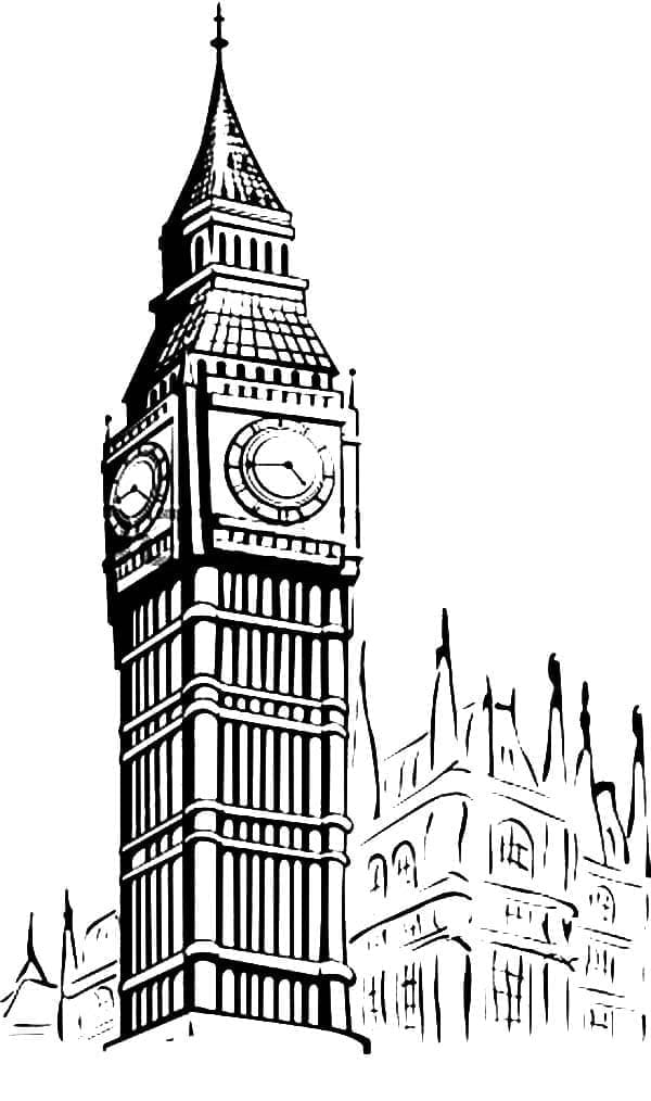 Printable Big Ben