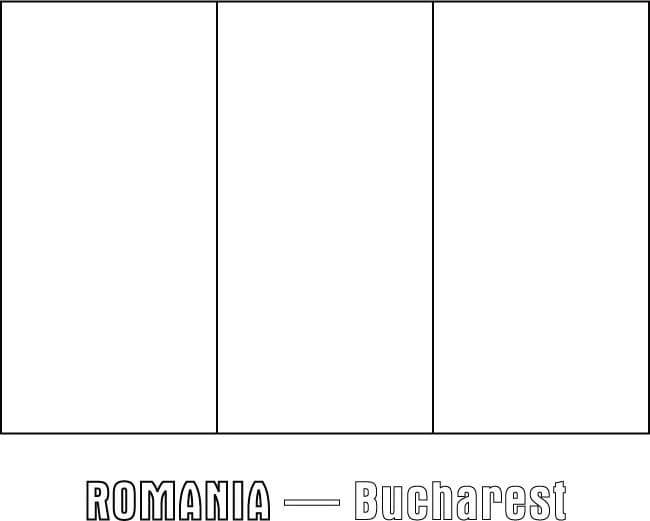 Printable Flag of Romania coloring page - Download, Print or Color ...