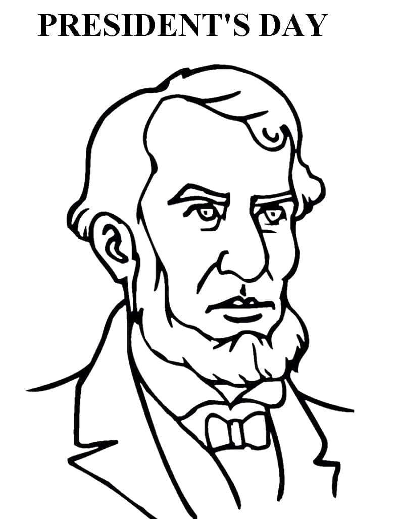 Printable Presidents' Day coloring page - Download, Print or Color ...