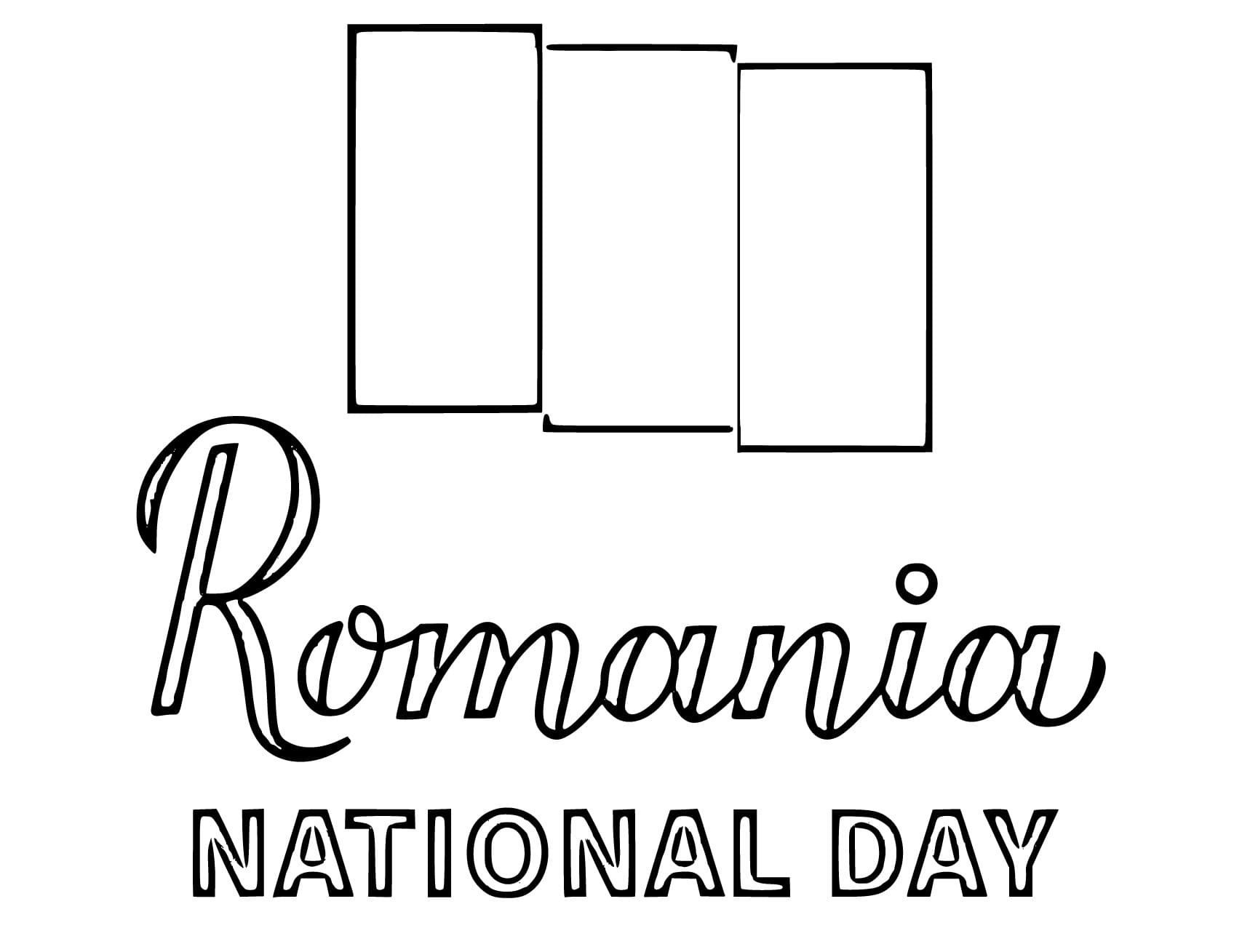Romania National Day coloring page - Download, Print or Color Online ...