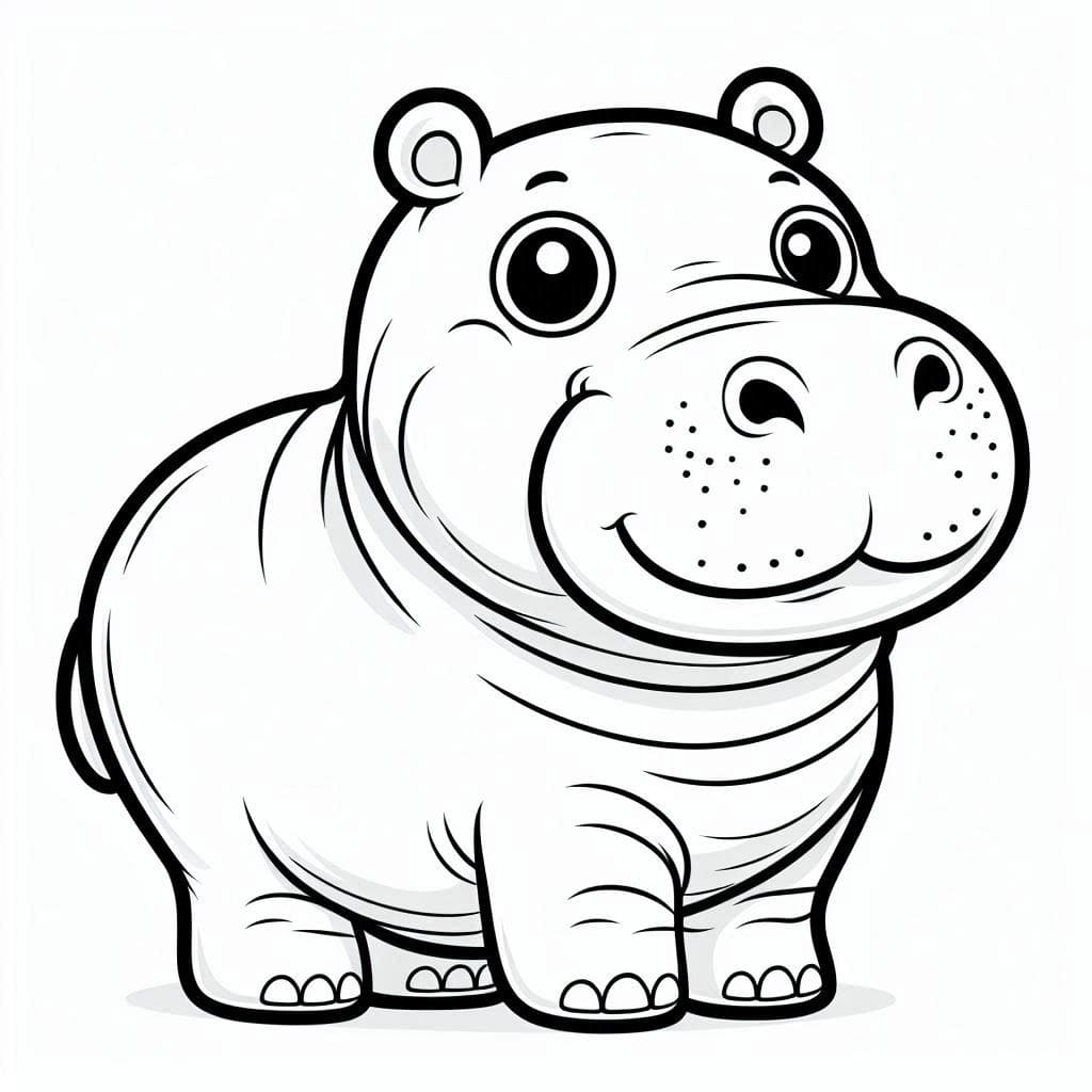 A Cute Hippo