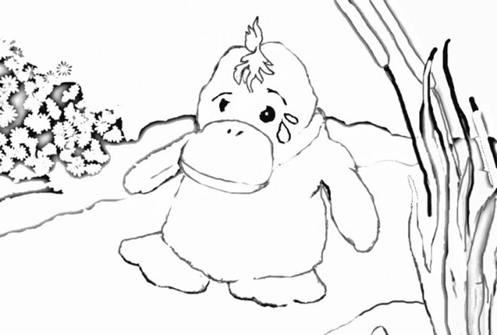 A fat duckling