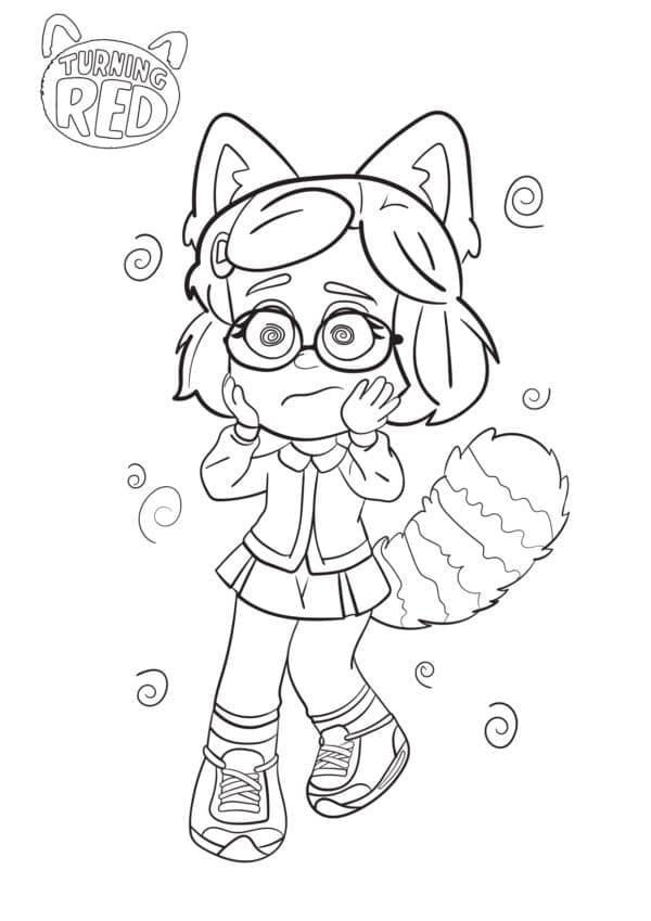 Adorable Mei Lee coloring page - Download, Print or Color Online for Free
