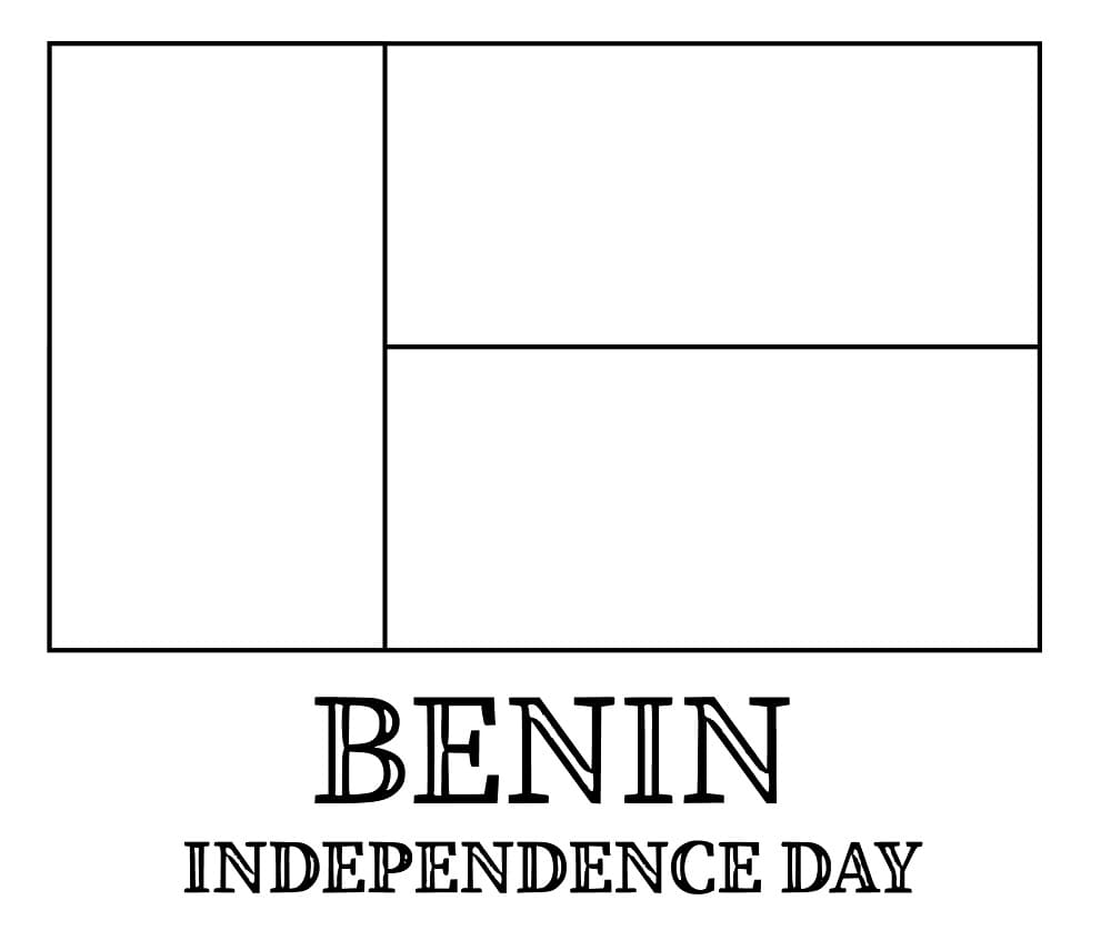 Benin Independence Day coloring page - Download, Print or Color Online ...