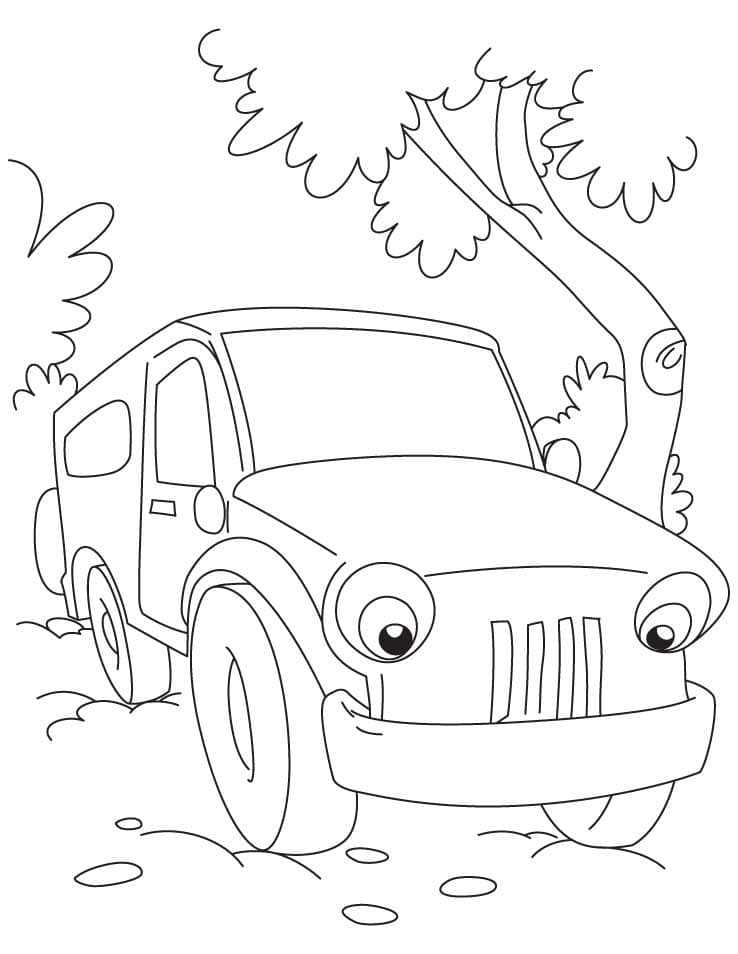 Coloring Vector Jeep Stock Illustrations – 29 Coloring Vector Jeep Stock  Illustrations, Vectors & Clipart - Dreamstime
