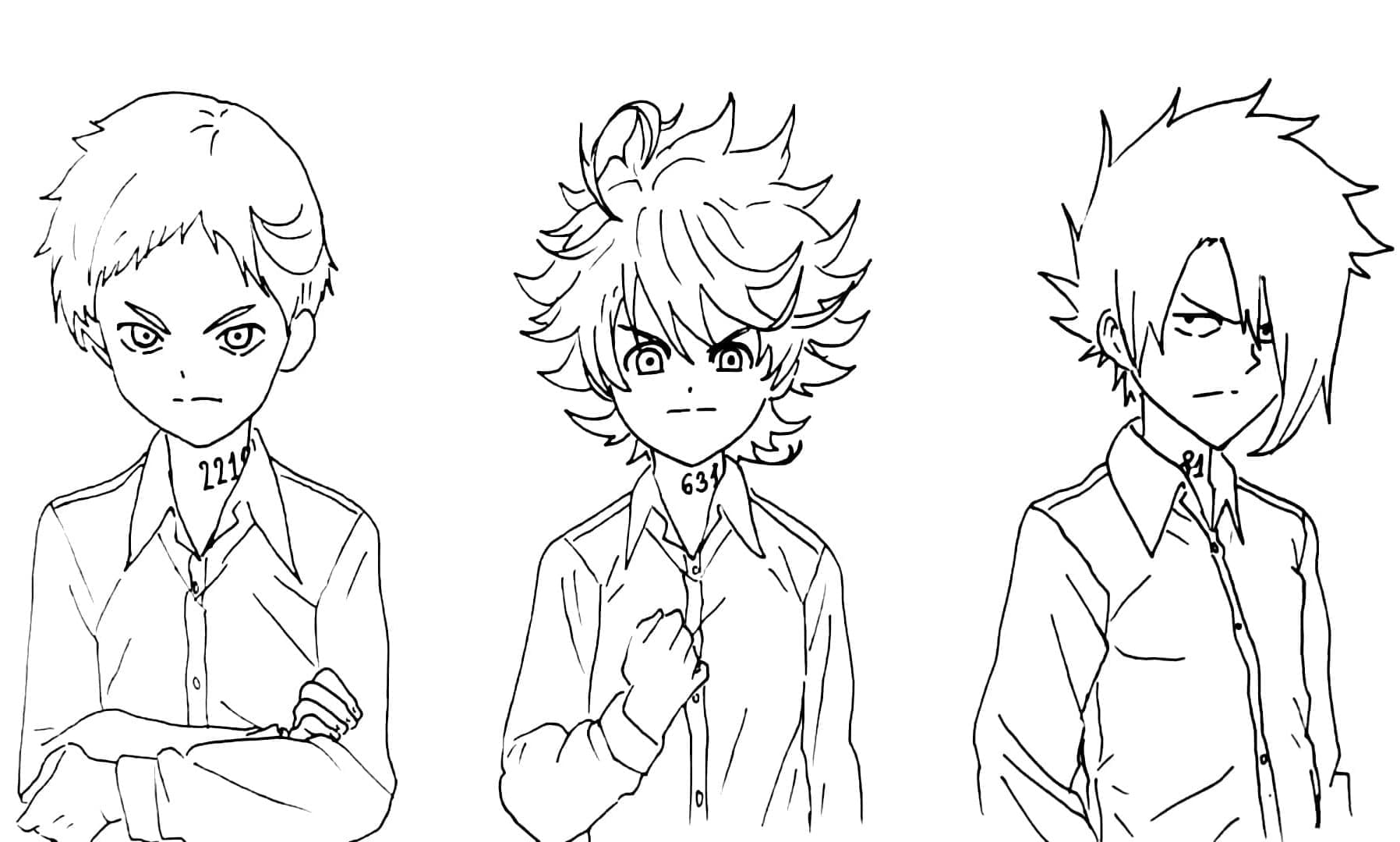 Characters in The Promised Neverland