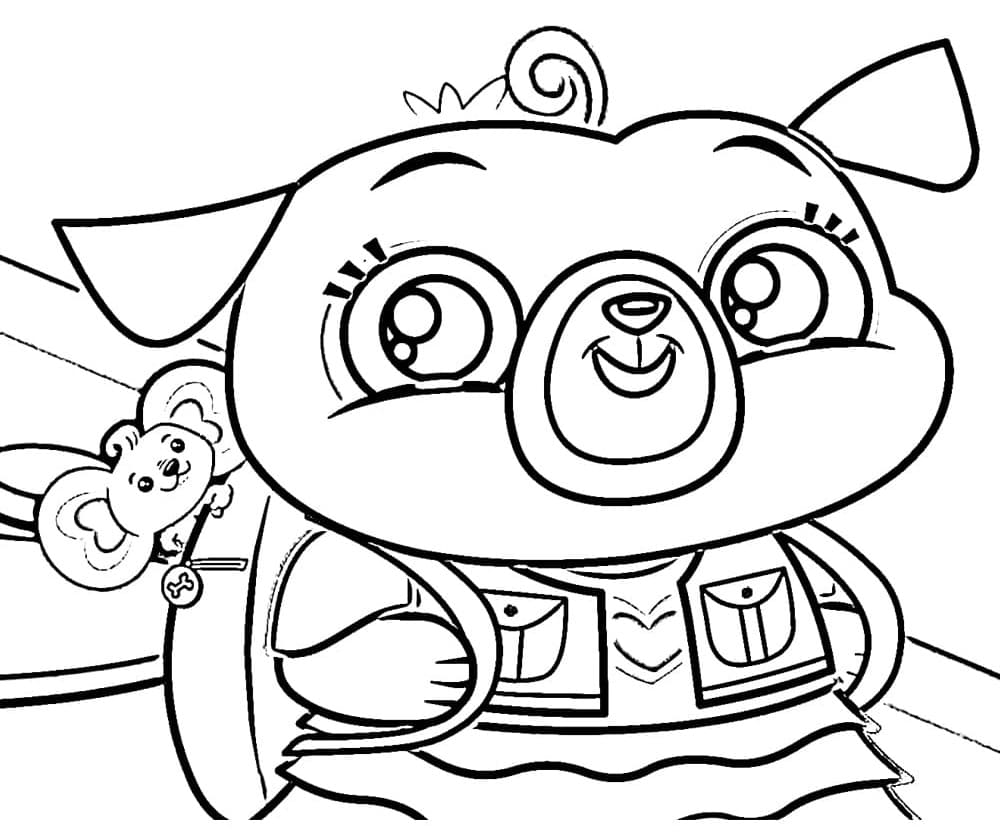 Chip and Potato For Free coloring page