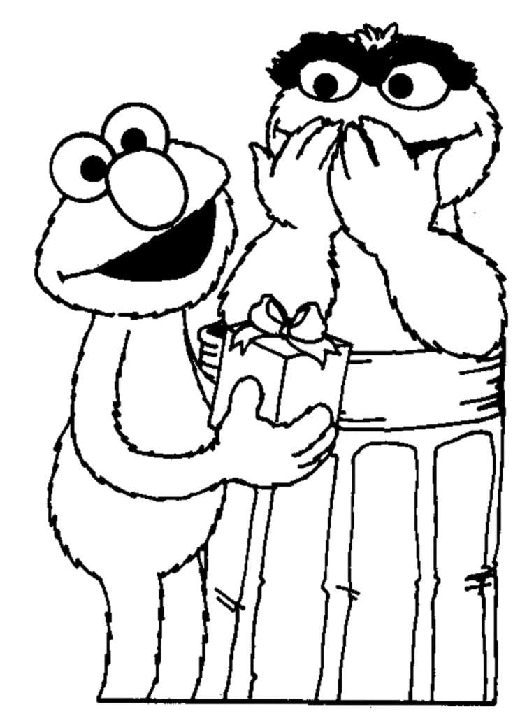 Elmo's Puppy: Color By Numbers, Kids Coloring…