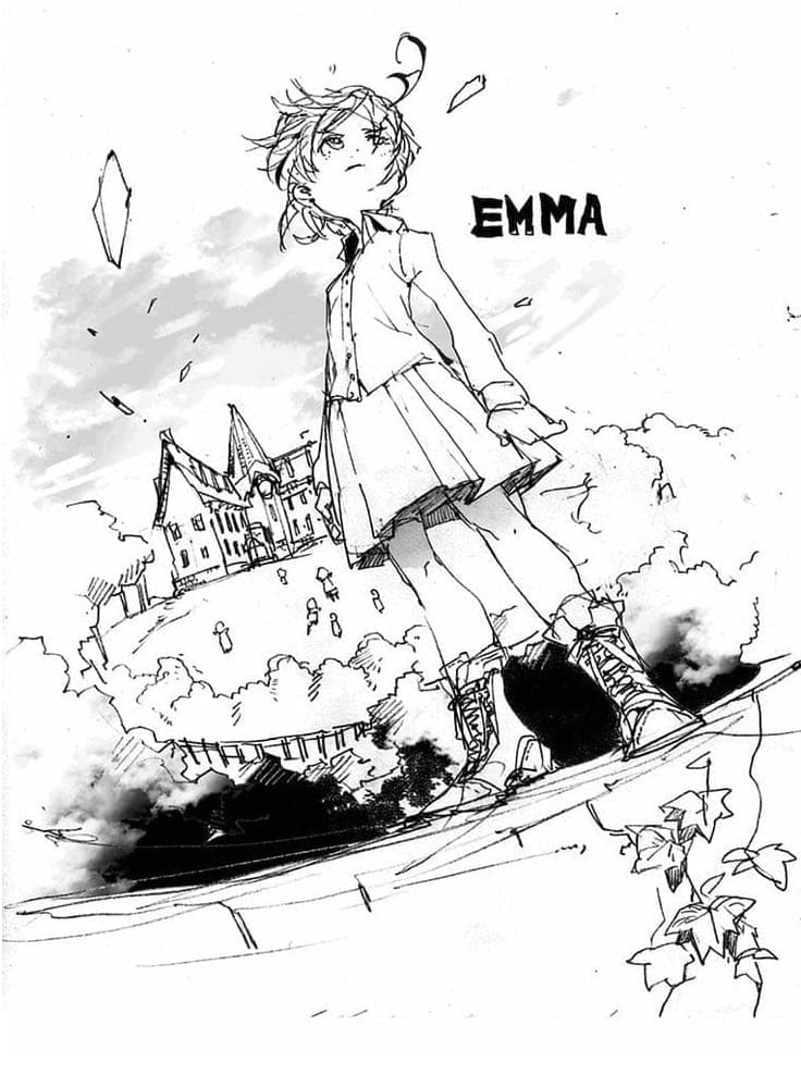 Emma in The Promised Neverland