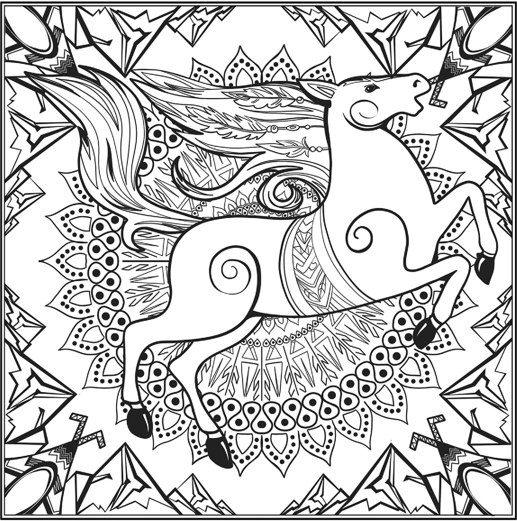 Fat Horse Mandala