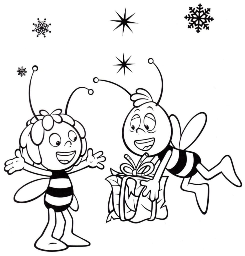 Free Printable Maya the Bee