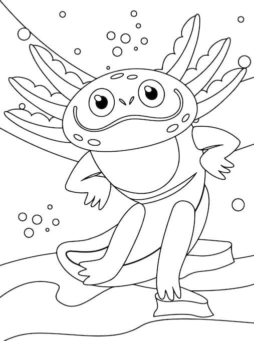 Friendly Axolotl