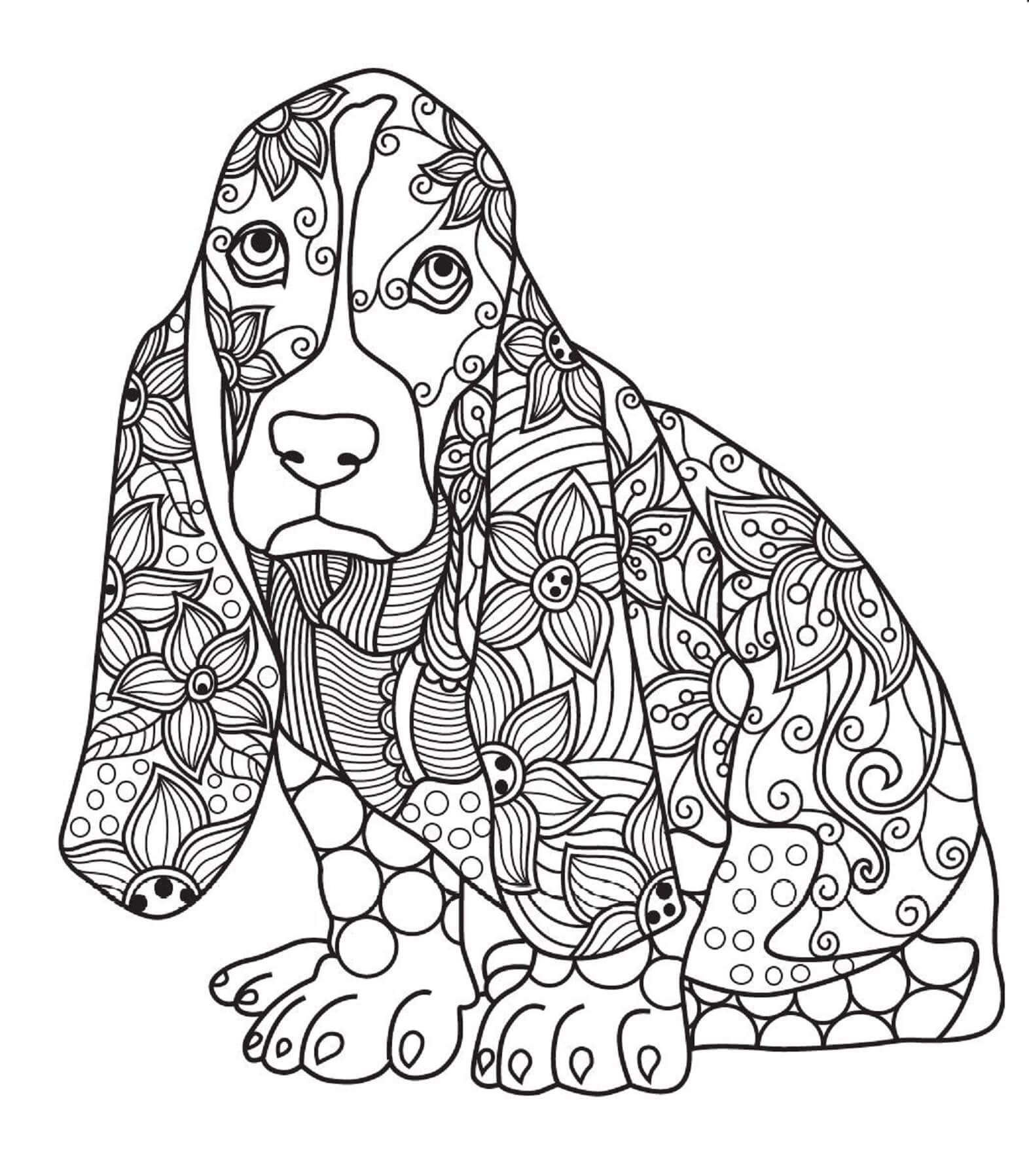 Funny Dog Mandala