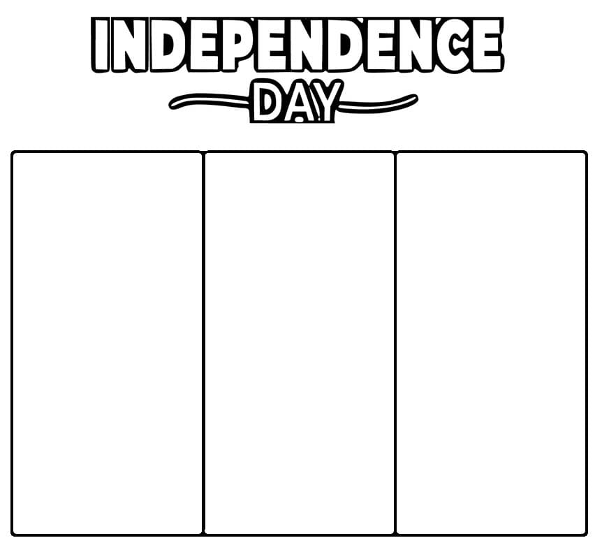 Guinea Independence Day coloring page