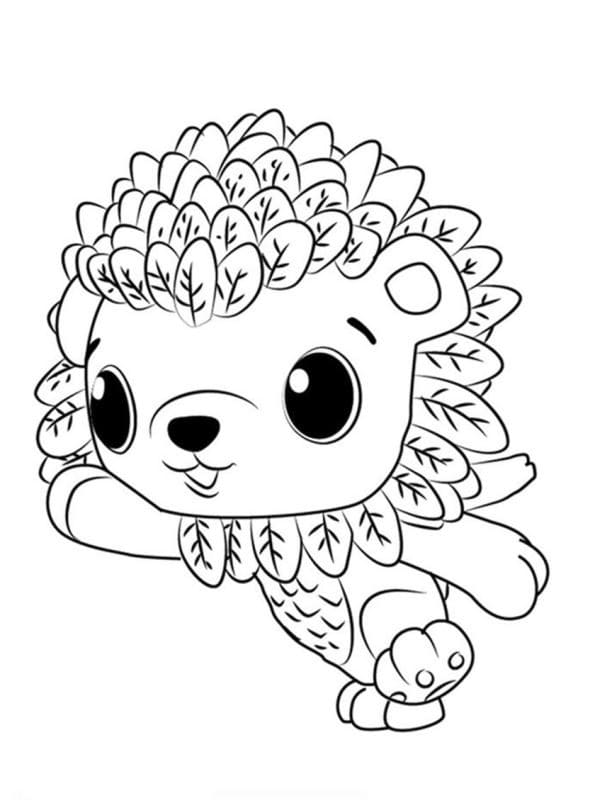 Hatchimals Leoriole coloring page