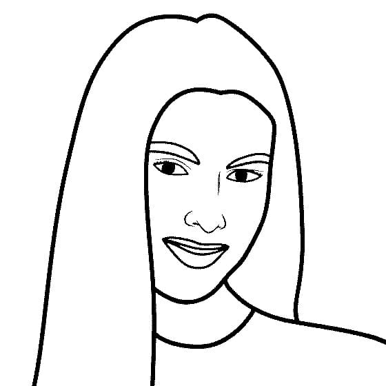 Lele Pons coloring page