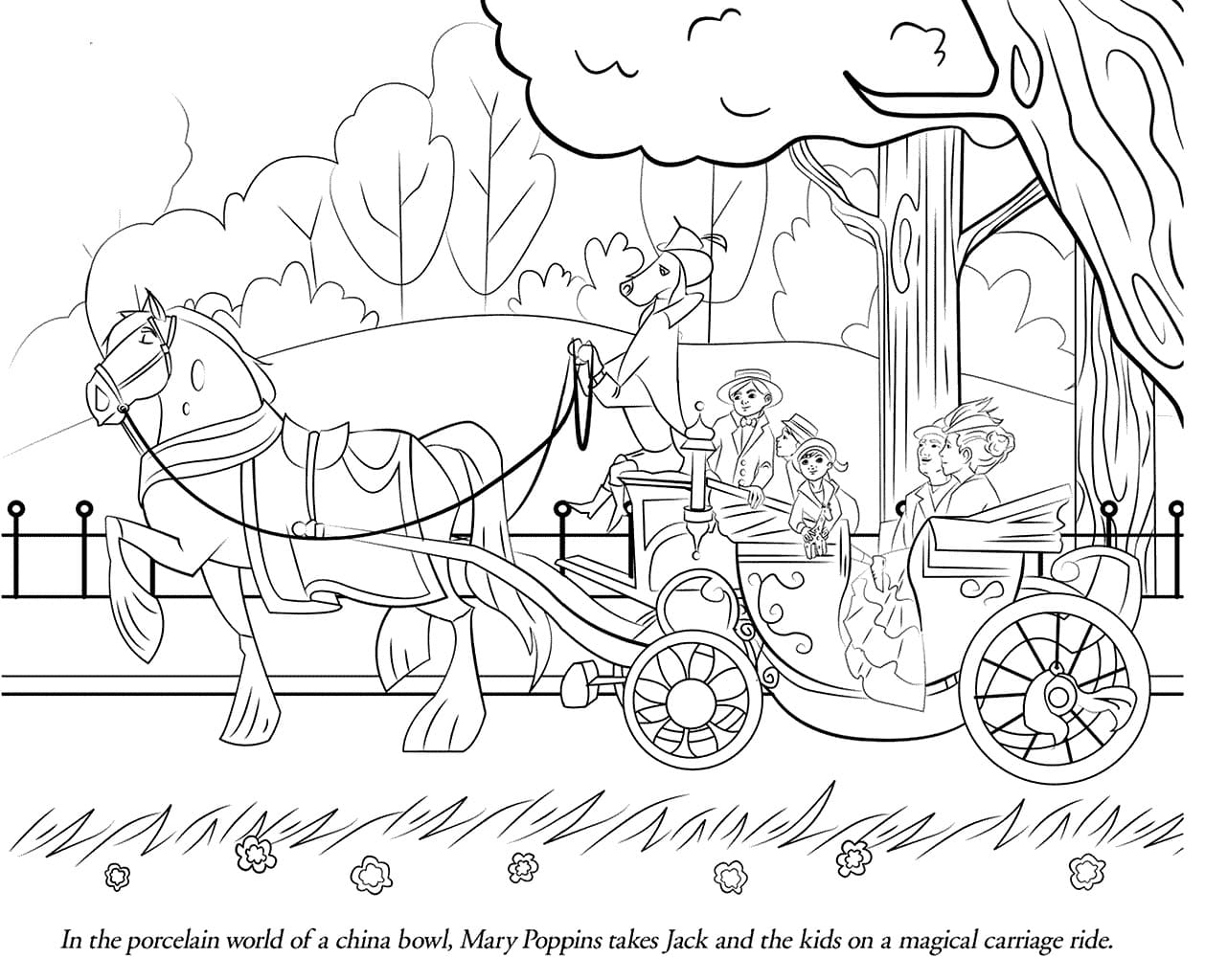 Mary Poppins – Sheet 2 coloring page