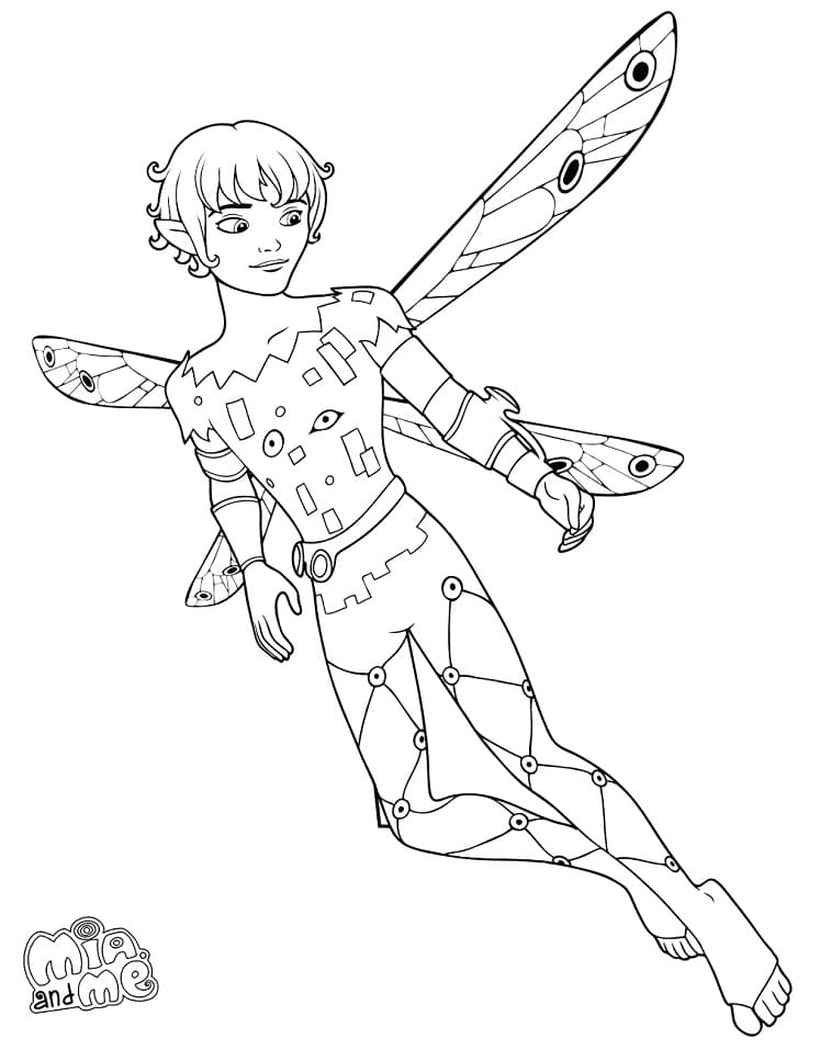 Prince Mo coloring page