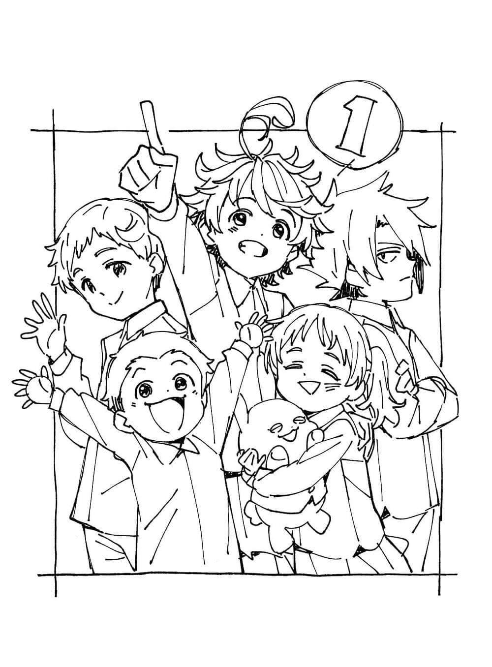 Print The Promised Neverland