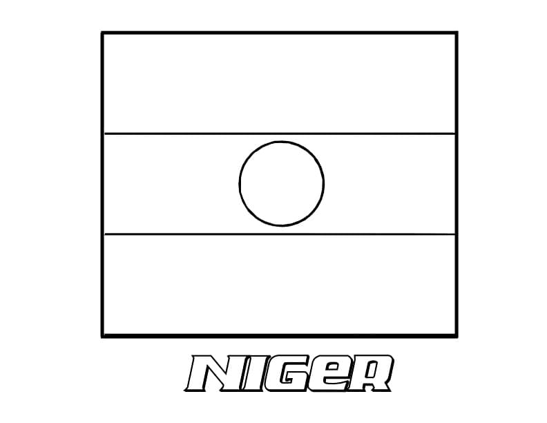 Printable Niger Flag