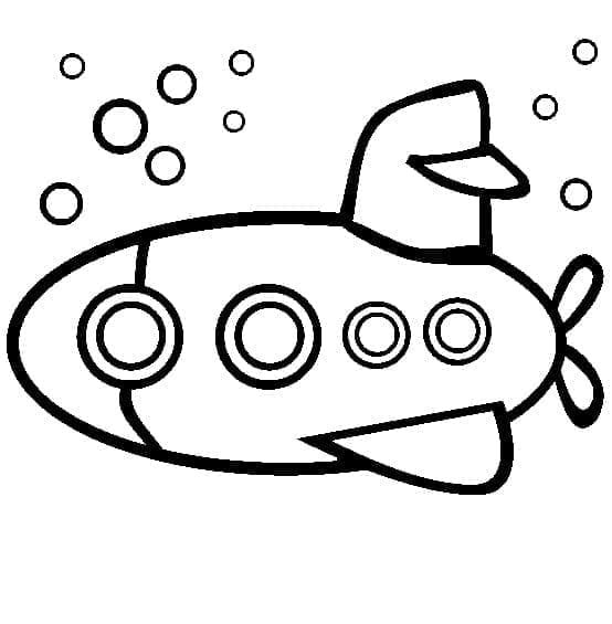 Submarine Free Printable coloring page - Download, Print or Color ...