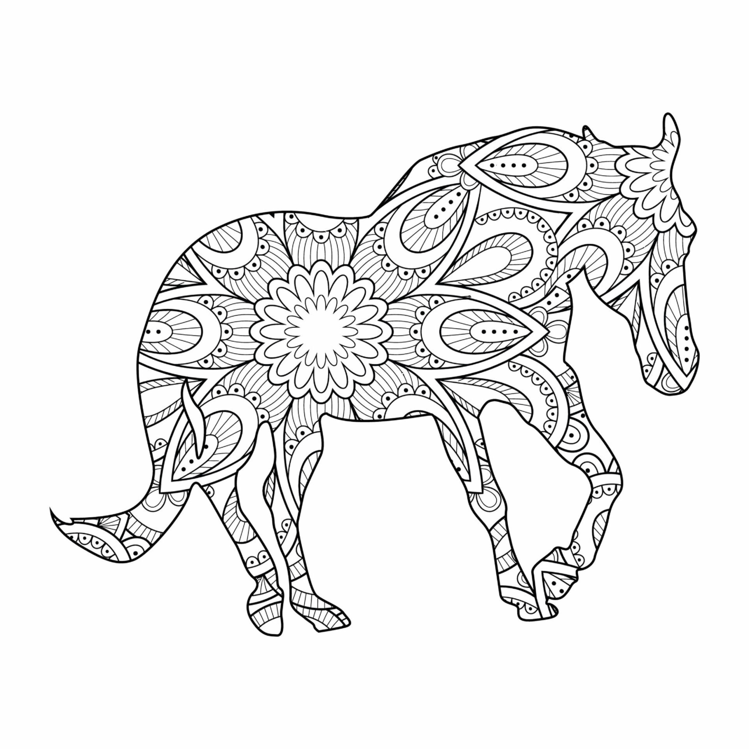 Sweet Horse Mandala