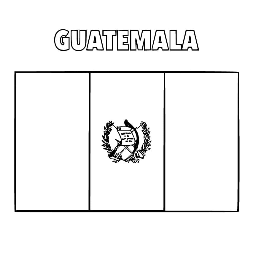 Guatemala coloring pages - ColoringLib