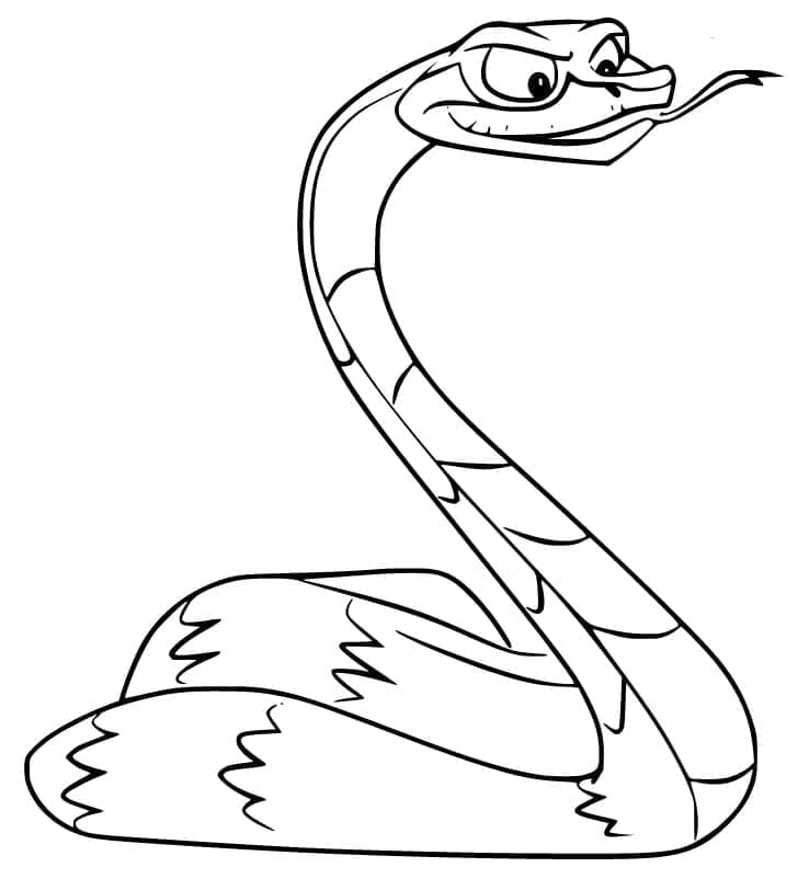 The Lion Guard Snake coloring page