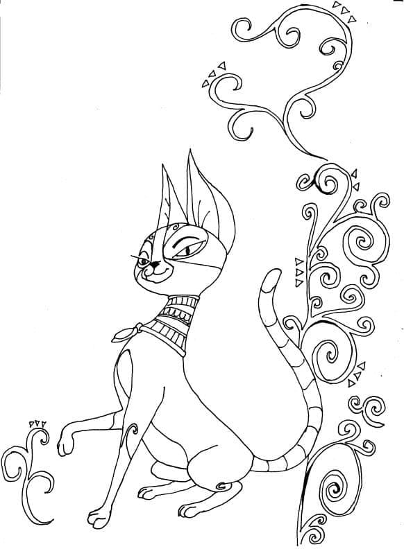 Ziggo from Mia and Me coloring page