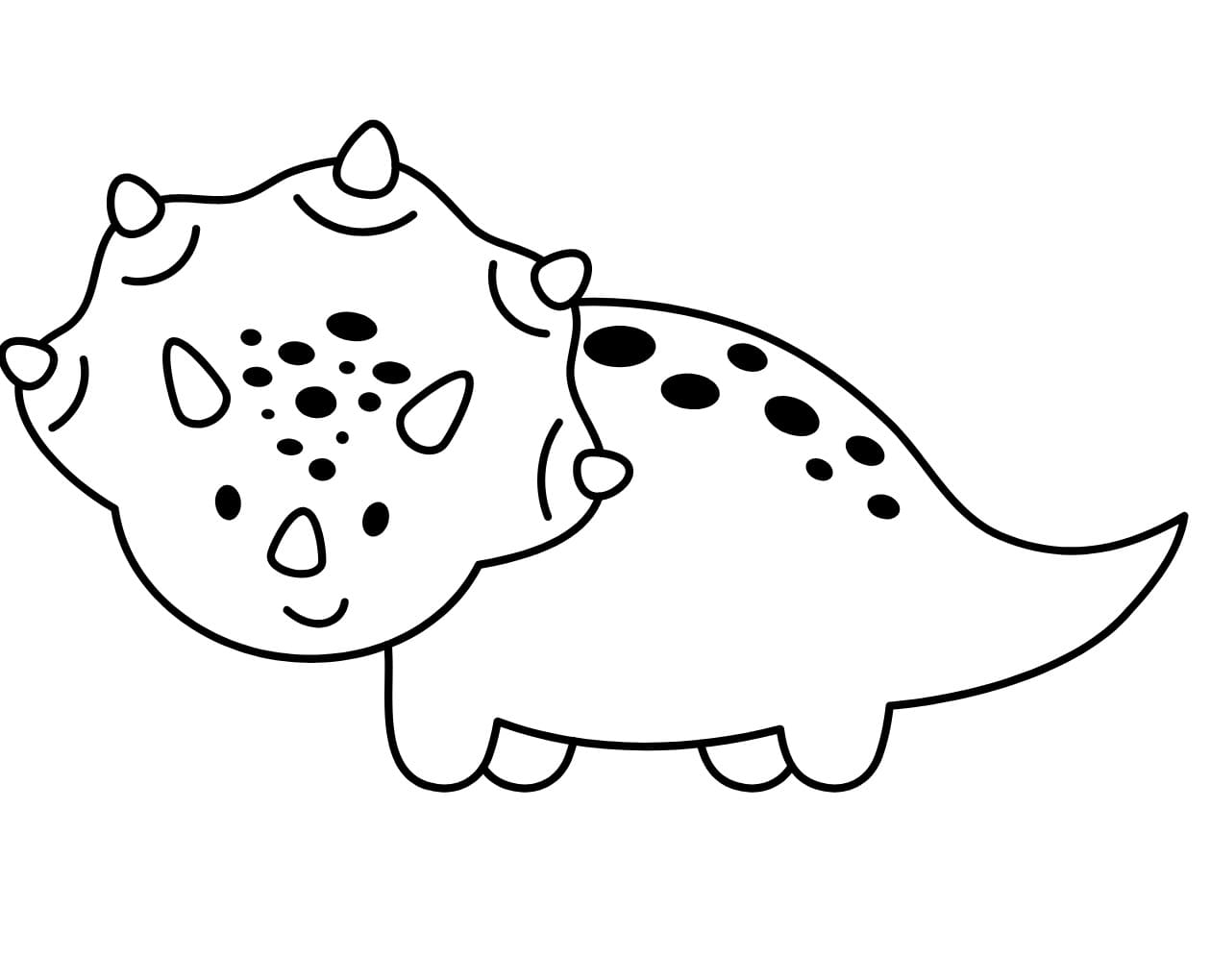 Adorable Triceratops