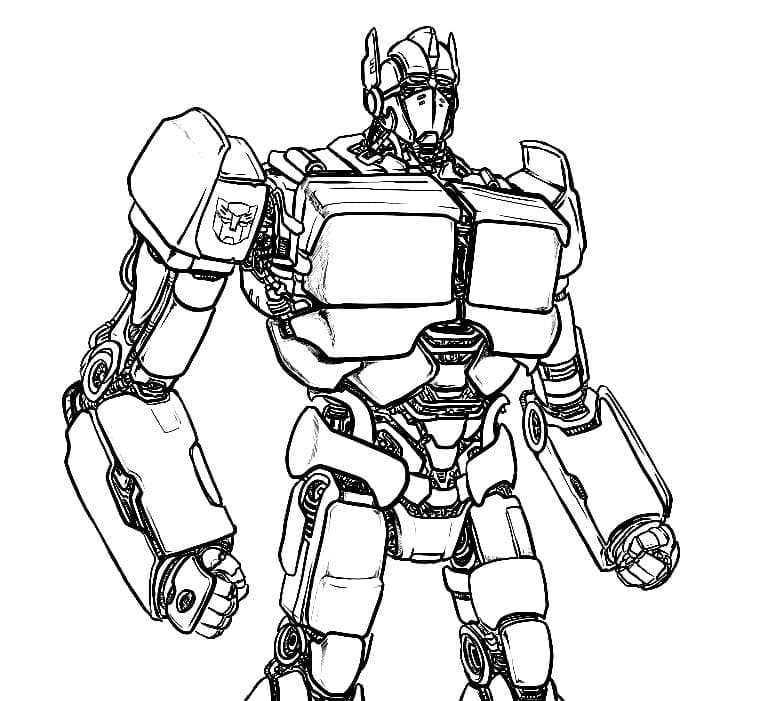 Amazing Optimus Prime coloring page - Download, Print or Color Online ...