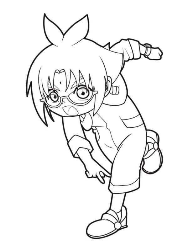 Awesome Marucho coloring page