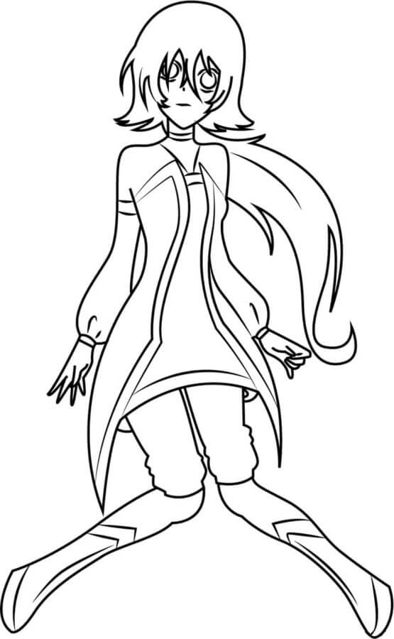 Awesome Shun Kazami coloring page