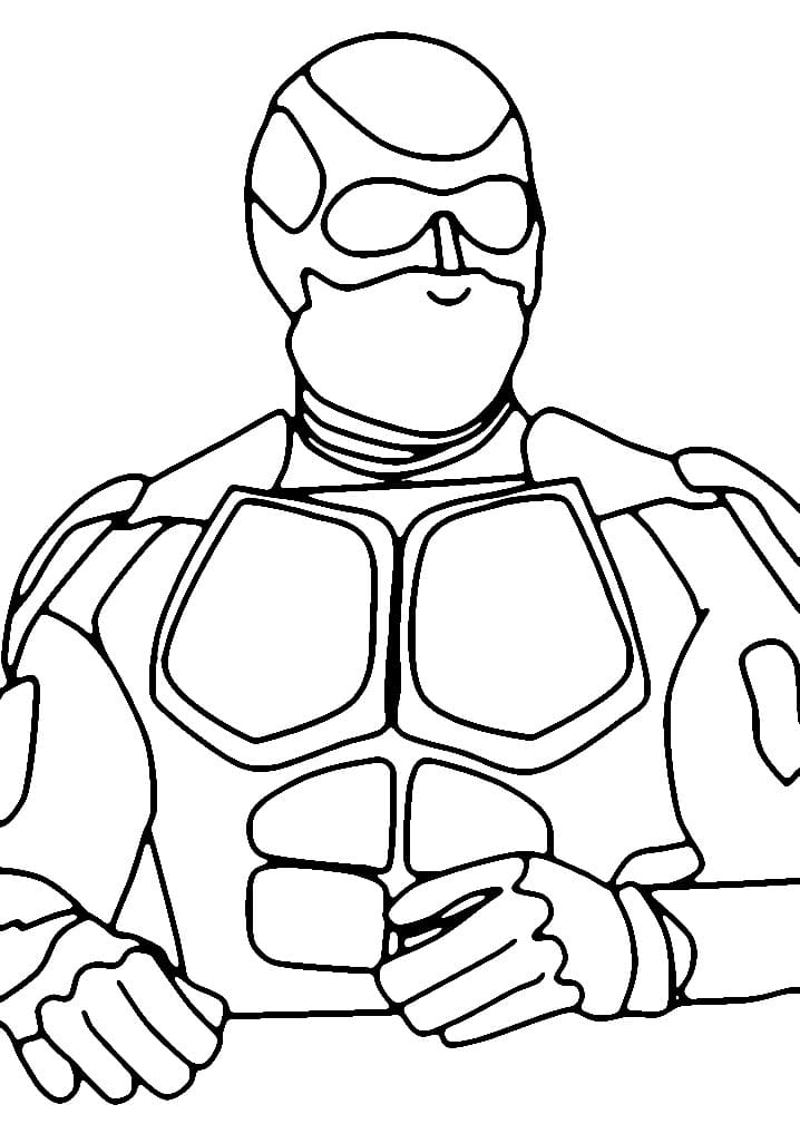 Black Noir coloring page