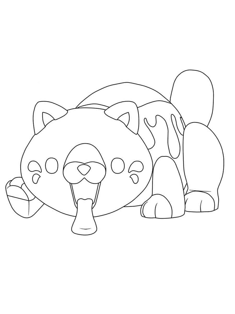 Candy Cat in Poppy Playtime coloring page