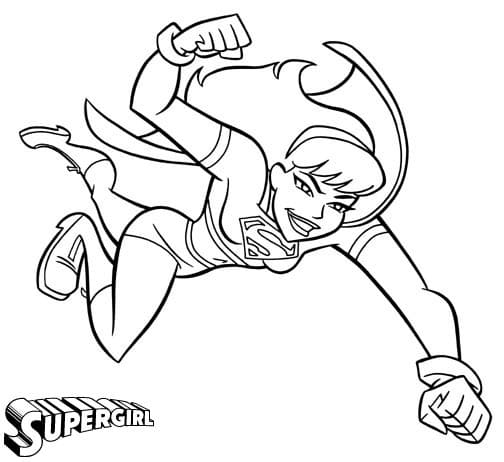 DC Comic Supergirl